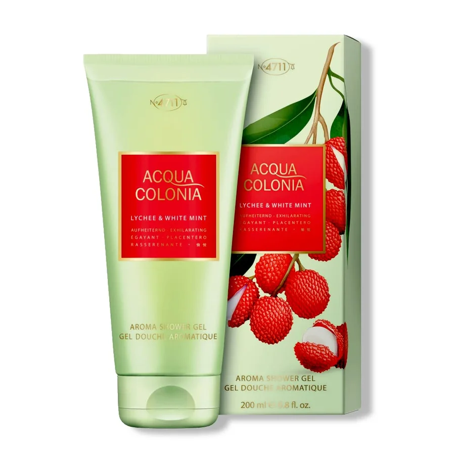 4711 4711 Acqua Colonia Lychee White Mint Shower Gel 200ml