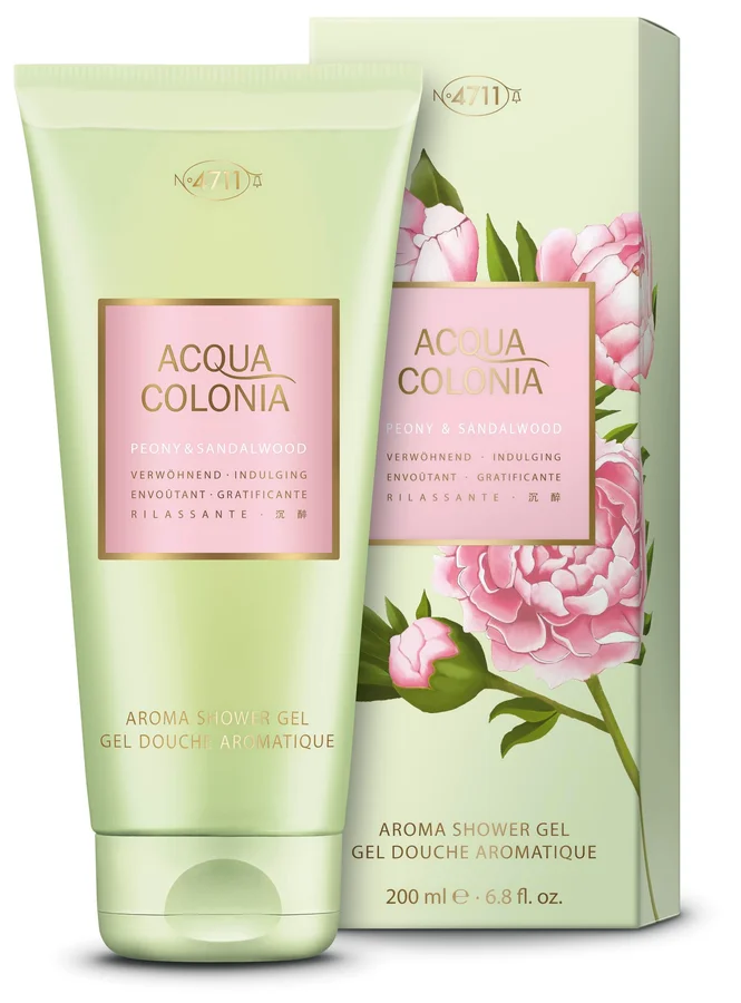 4711 4711 Acqua Colonia Peony & Sandalwood Shower Gel 200ml