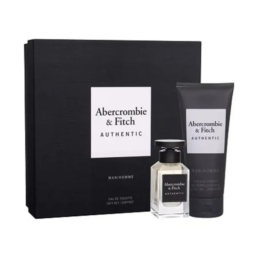 Abercrombie & Fitch Abercrombie & Fitch Authentic Man Gift Set 50ml EDT + 200ml Hair & Body Wash