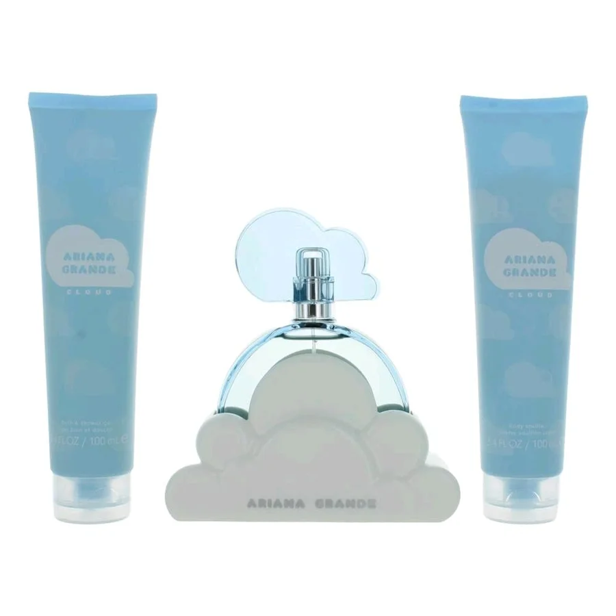 Ariana Grande Cloud Ariana Grande 3 Piece Gift Set: Eau De Parfum 100ml - Body Lotion 100ml - Bath Shower Gel 100ml