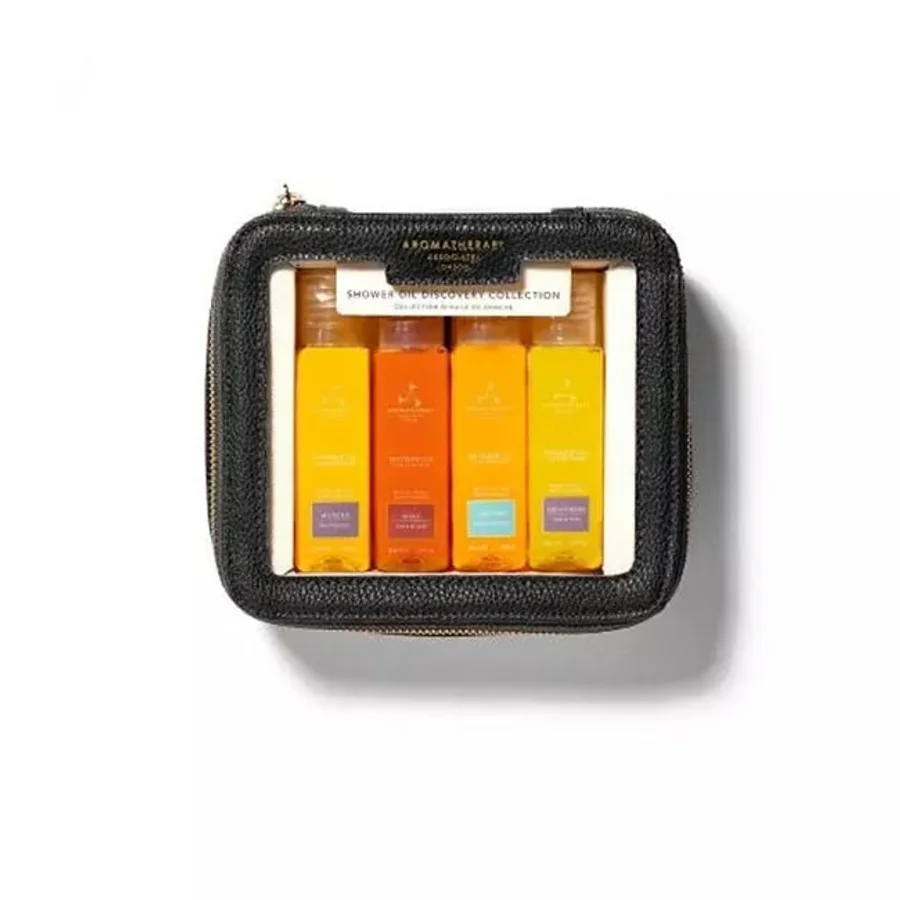 Aromatherapy Aromatherapy Associates Mini Shower Oil Travel and Discovery Collection (4x50ml)
