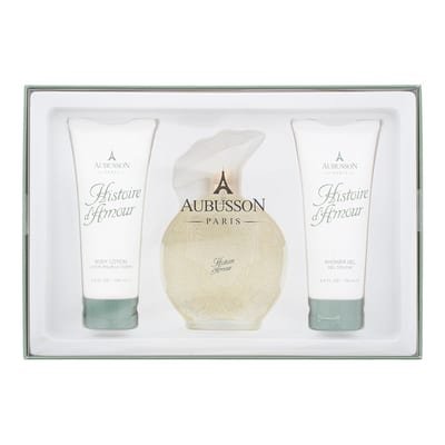Aubusson Aubusson Historie d'Amour Gift Set 100ml EDP + 100ml Body Lotion + 100ml Shower Gel