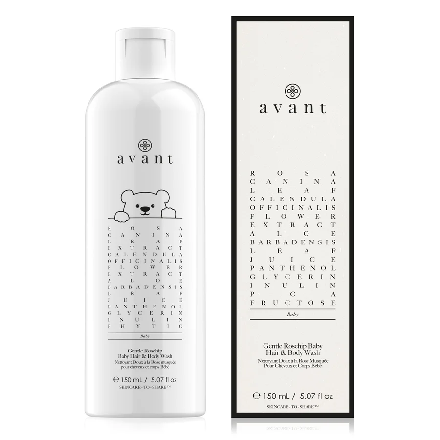 Avant Skincare Gentle Rosehip Baby Hair & Body Wash