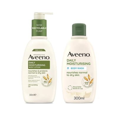 Aveeno Aveeno Daily Moisturising Body Wash & Lotion Duo