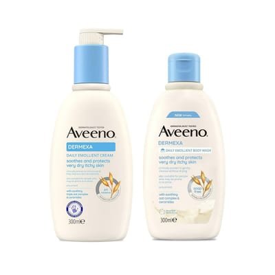 Aveeno Aveeno Dermexa Emollient Body Wash & Lotion Duo