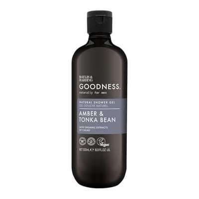 Baylis & Harding Baylis & Harding Goodness Amber & Tonka Bean Natural Shower Gel 500ml