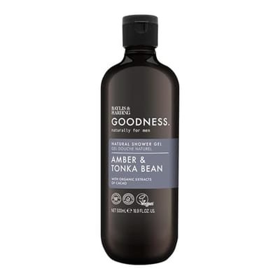 Baylis & Harding Baylis & Harding Goodness Amber & Tonka Bean Natural Shower Gel 500ml