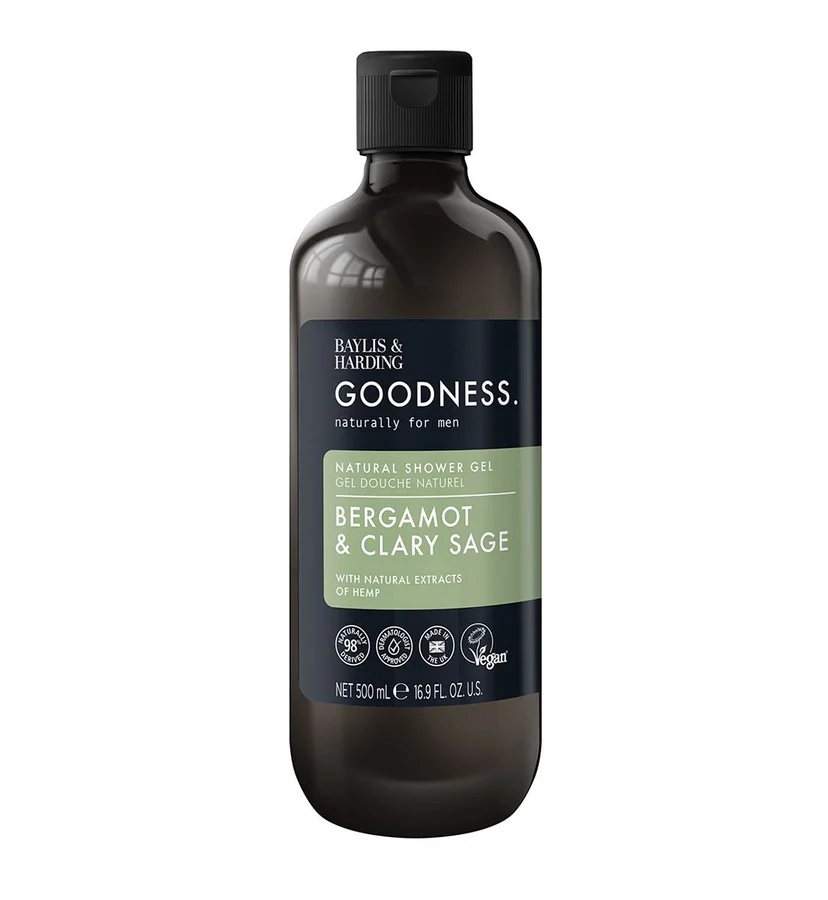 Baylis & Harding Baylis & Harding Goodness Bergamot & Clary Sage Natural Shower Gel 500ml