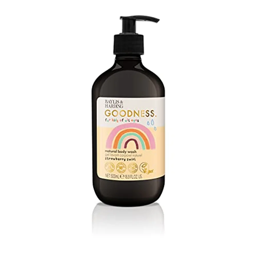 Baylis & Harding Baylis & Harding Goodness Kids Strawberry Swirl Natural Body Wash 500ml