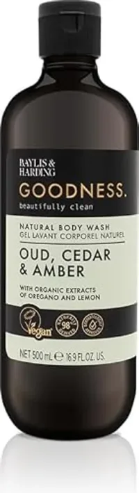 Baylis & Harding Baylis & Harding Goodness Oud Cedar & Amber Body Wash 500ml
