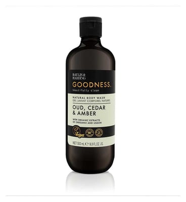 Baylis & Harding Baylis & Harding Goodness Oud Cedar & Amber Body Wash 500ml