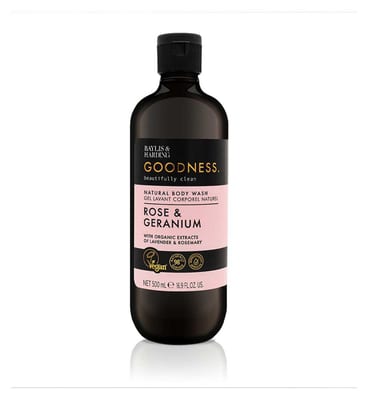 Baylis & Harding Baylis & Harding Goodness Rose & Geranium 500Ml Body Wash