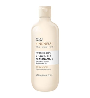 Baylis & Harding Baylis & Harding Kindness+ Vitamin C & Niacinamide 500Ml Cleanse Glow Body Wash