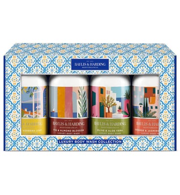 Baylis & Harding Baylis & Harding Mediterranean Luxury Body Wash Collection Gift Set
