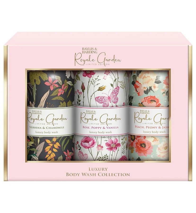 Baylis & Harding Baylis & Harding Royale Garden Luxury 3 Body Wash Set