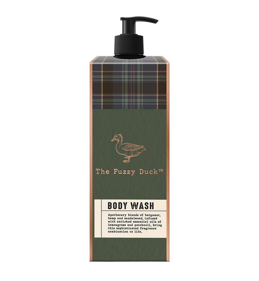 Baylis & Harding Baylis & Harding The Fuzzy Duck Bergamot Hemp & Sandalwood Men's Body Wash Gift 1L