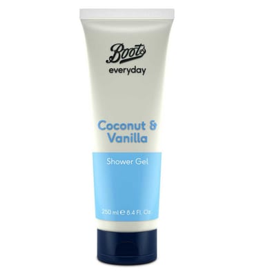 Boots Boots Everyday Coconut & Vanilla Shower Gel250 ml, 250ml
