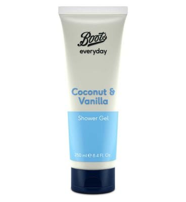 Boots Boots Everyday Coconut & Vanilla Shower Gel250 ml, 250ml