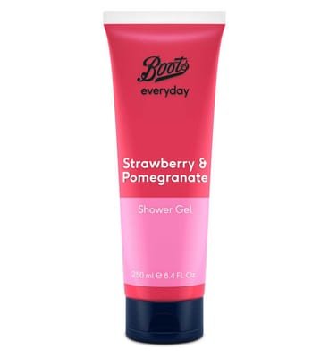 Boots Boots Everyday Strawberry & Pomegranate Shower Gel250 ml, 250ml
