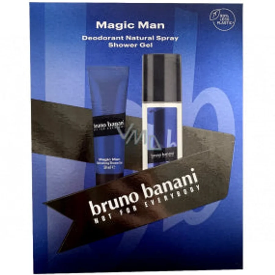 Bruno Banani Bruno Banani Magic Man Gift Set 75ml Deodorant Natural Spray + 50ml Shower Gel
