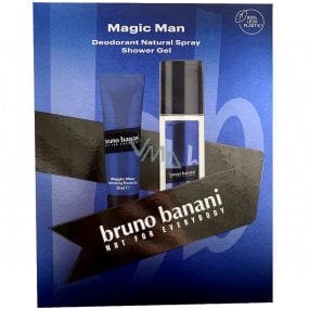 Bruno Banani Bruno Banani Magic Man Gift Set 75ml Deodorant Natural Spray + 50ml Shower Gel