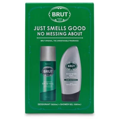 Brut Brut Shower Gel and Deodorant Set - 200ml / 250ml