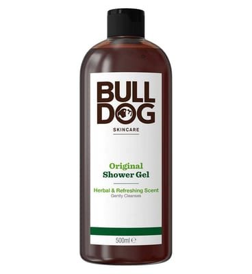 Bulldog Bulldog Skincare Original Shower Gel For Men, Refreshing Men's Body Wash, 500ml