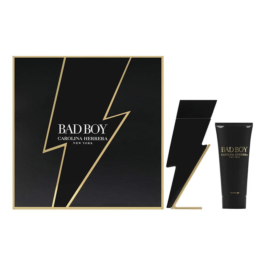 Carolina Herrera Carolina Herrera Bad Boy 2 Piece Gift Set: Eau De Toilette 100ml - Body Wash 100ml