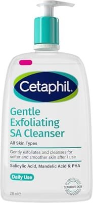 Cetaphil Cetaphil Gentle Exfoliating Salicylic Acid Cleanser, 236ml, Sensitive Skin Face & Body Wash