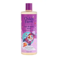 Child's Farm Childs Farm Hair & Body Wash, Blackberry Apple 500Ml Gentle Tear-Free Formula For Kids, Babies Sensitive Skin