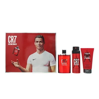 Cristiano Ronaldo Cristiano Ronaldo CR7 Gift Set 100ml EDT + 150ml Shower Gel + 150ml Body Spray