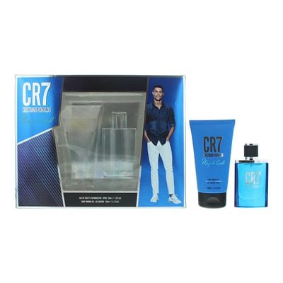 Cristiano Ronaldo Cristiano Ronaldo Cr7 Play It Cool 2 Piece Gift Set: Eau De Toilette 30ml + Shower Gel 150ml
