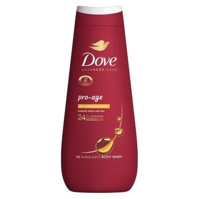 Dove Dove Advanced Care Body Wash Pro Age Skin Natural Nourishers 400ml