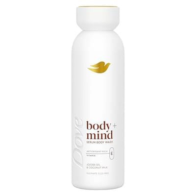 Dove Dove Body + Mind Jojoba Oil & Coconut Milk Serum Body Wash body cleanser with antioxidant-rich vitamin E for glowing skin