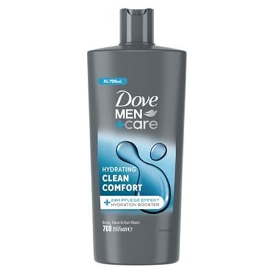 Dove Dove Men+Care Hydrating 3-In-1 Hair, Face And Body Wash Clean Comfort 700 ml