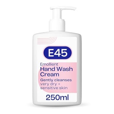 E45 E45 Emollient Hand And Body Wash Cream For Dry Skin Eczema250 ml, 250ml