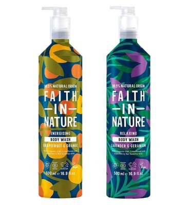 Faith In Nature Faith In Nature Body Wash Bundle 500ml