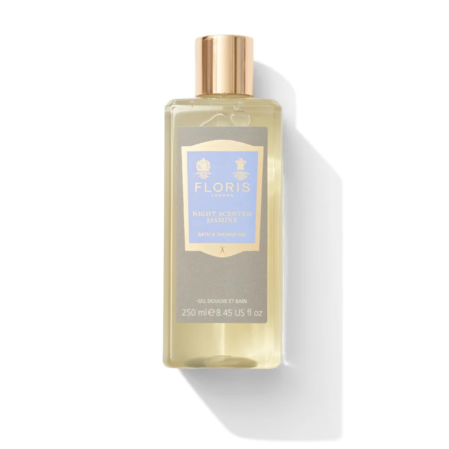 Floris Floris Night Scented Jasmine Moisturising Bath & Shower Gel 250ml