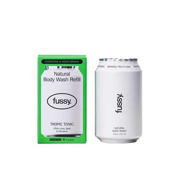 Fussy Fussy Natural Body Wash Refill Tropic Tonic 320ml