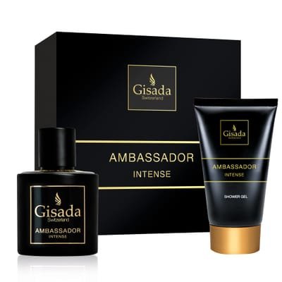 Gisada Gisada Ambassador Intense Gift Set 50ml EDP + 100ml Shower Gel