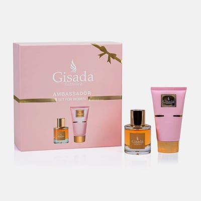 Gisada Gisada Ambassador Women Gift Set 50ml EDP + 100ml Shower Gel