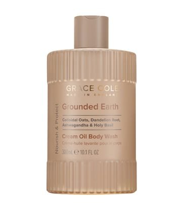Grace Cole Grace Cole Grounded Earth Cream Oil Body Wash 300ml