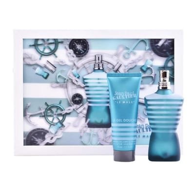 Jean Paul Gaultier Jean Paul Gaultier Le Male Gift Set 75ml EDT + 75ml All Over Shower Gel (Christmas Edition)