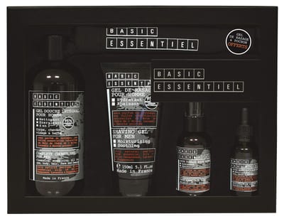 Jeanne Arthes Jeanne Arthes Bare Essentiel Gift Set 500ml Shower Gel + 150ml Shaving Gel + 30ml Multifunction Oil + 75ml Moisturizer