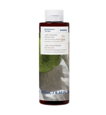Korres Korres Lime Ginger Shower Gel250 ml, 250ml