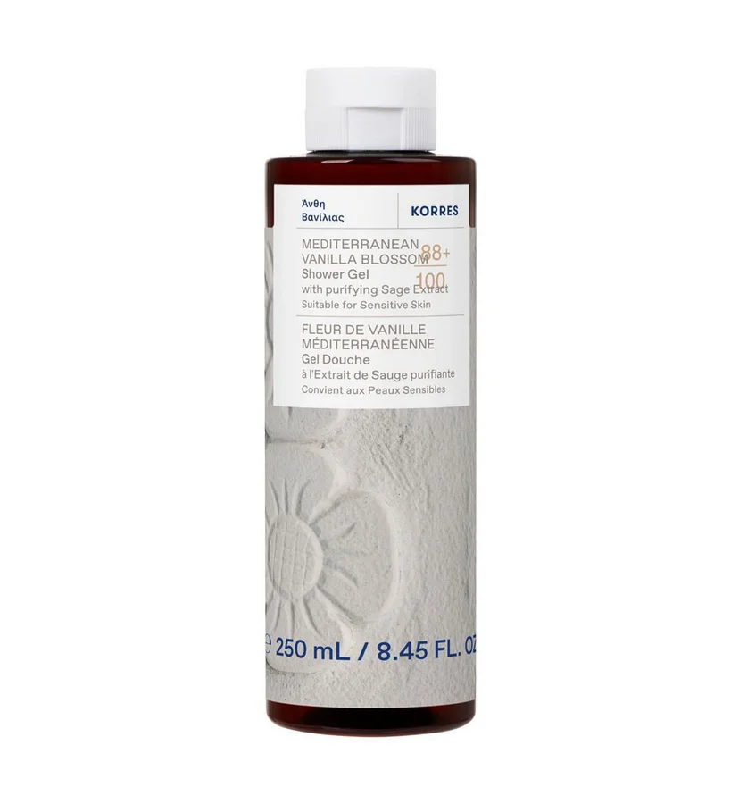Korres Korres Mediterranean Vanilla Shower Gel250 ml, 250ml