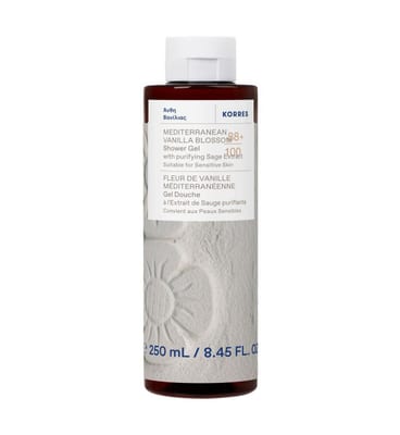 Korres Korres Mediterranean Vanilla Shower Gel250 ml, 250ml