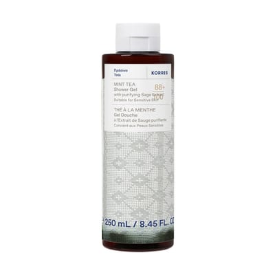 Korres Korres Mint Tea Shower Gel250 ml, 250ml
