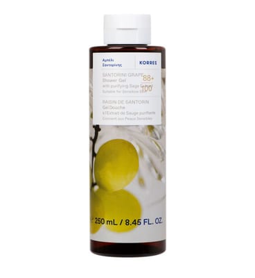 Korres Korres Santorini Grape Shower Gel250 ml, 250ml
