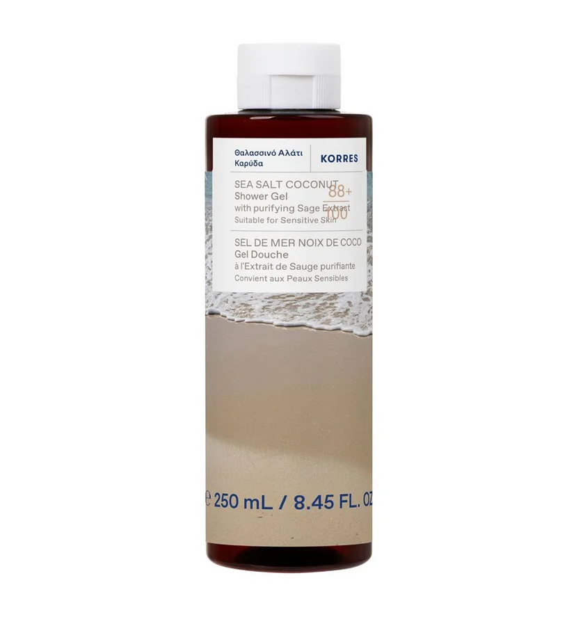 Korres Korres Sea Salt Coconut Shower Gel250 ml, 250ml